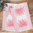 thumbnail image 4 of Eucalyptus Pink Kitchen Towels Set of 2, Water Absorbent Dish Towel, Stripes Bottle Flower Cactus Plant Decorative Hand Towels - Quick Drying Cloth for Cooking Baking, 18x28 Inch, 4 of 8