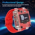 thumbnail image 4 of Relaj de Placa de desarrollo Programable, Relaj de Fidelidad Sen Cables para Módulo de Desarrollo ESP8266 Pantalla Lideró Orgánica de 1,3 Pulgadas Con Corre de, 4 of 7