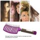 thumbnail image 5 of Soidarity 1 cepillo para el cabello, peine para masaje del cuero cabelludo, cepillo para el cabello con cerdas de nailon para mujeres, cepillo para Cuidado del cabello Violeta nylon Soidarity CE000762-10, 5 of 6