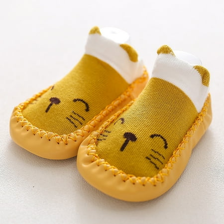 

YOHOME Newborn Baby Cartoon Newborn Baby Girls Boys Anti-Slip Socks Slipper Shoes