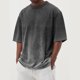 thumbnail image 2 of Men's T-shirts Graphic Printing Street Casual Short Sleeve Printed Clothing 2XL, 2 of 4