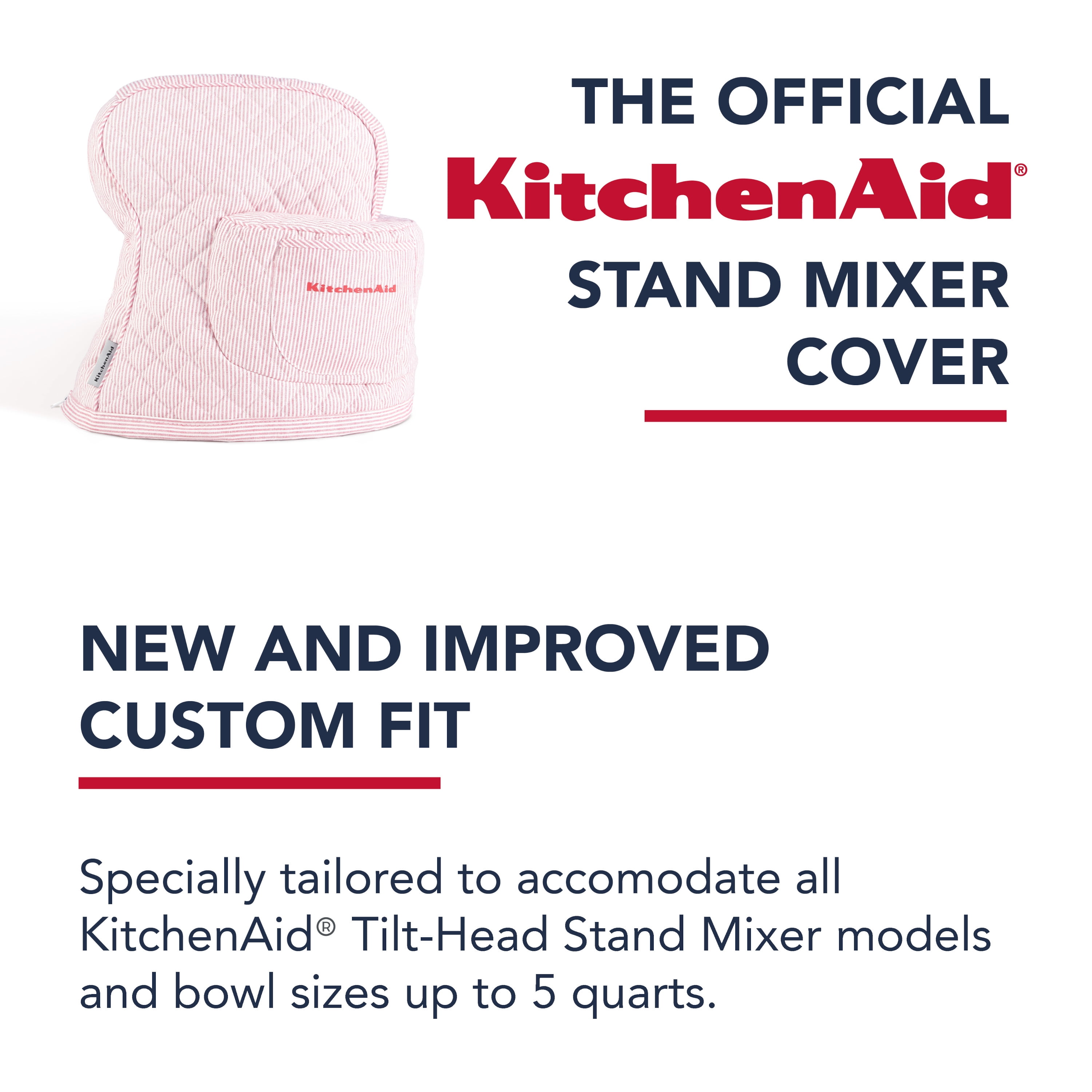 KitchenAid Lids & Covers Milkshake - Milkshake Quilted Pocket Mixer Cover -  Yahoo Shopping