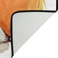 thumbnail image 4 of Coolnut Lightweight Soft Area Rugs 60 x 39 inch (5'x 3'3"), Cute Watercolor Fox Floor Mat for Kids Playing Room Hardwood Floor Living Room Nursery Rugs, 4 of 6