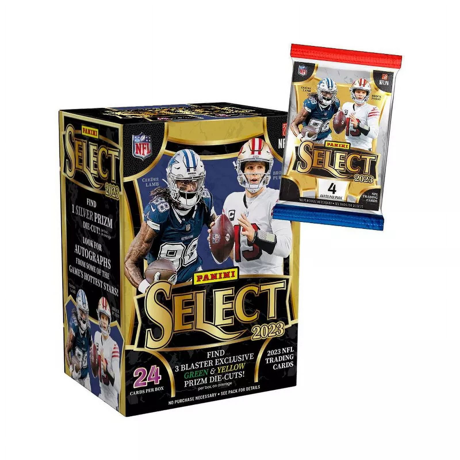 2023 Panini Select Football 6-Pack Blaster Box (Green & Yellow