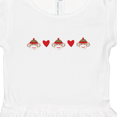 thumbnail image 4 of Inktastic Sock Monkey Heart Border Girls Toddler Dress, 4 of 5