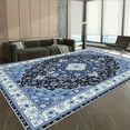 thumbnail image 4 of 6.5'x10' kitchen carpet runner camping carpet bathroom area rug checkered area rug vintage area rug, 4 of 10