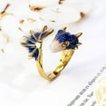 thumbnail image 3 of Yamaler Ring Exquisite Adjustable Unisex Punk Jewelry Enamel Dragon Ring for Party, 3 of 8