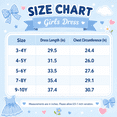thumbnail image 7 of IPIO Girls’ Sky Blue & Navy Peter Pan Collar Puff Sleeve A-Line Dress, 7 of 7