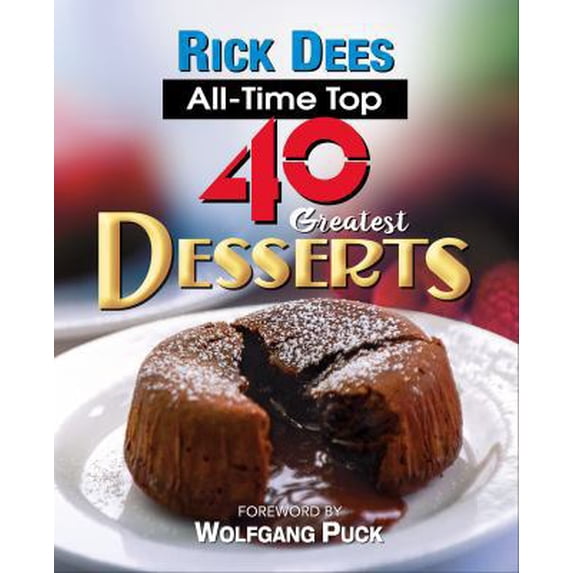 Pre-Owned Rick Dees All-Time Top 40 Greatest Desserts (Hardcover) 0692495010 9780692495018