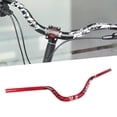 thumbnail image 3 of Bike Handlebar Aluminium Alloy Riser Handle Bar for DH Replacement Red 780mm, 3 of 8