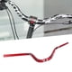 thumbnail image 4 of Manillar para bicicleta de carretera y MTB, aleación de aluminio, manillar de descenso de 31,8 mm Rojo 780mm, 4 of 8