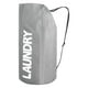thumbnail image 2 of Cesto de Ropa Sucia Plegable 106 L – Lavandería Extra Grande con Correa y Broche - Gris, 2 of 7
