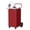 Red, variant on Qinain 40 Gallon Fuel Caddy, Portable Gas Caddy Fuel Storage Tank with 4 Wheels & Manual Transfer Pump, Perfect Gasoline Diesel Fuel Container for Cars, Lawn Mowers, ATVs, Boats, More.Black.
