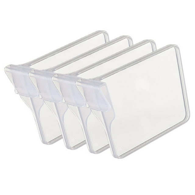 4 Uds. Divisor Retráctil Para Refrigerador, Organizador Para Puerta De Refrigerador, Clip Extensible, Separador De Refrigerador, Organizador, Clips Para Refrigerador, Conjunto