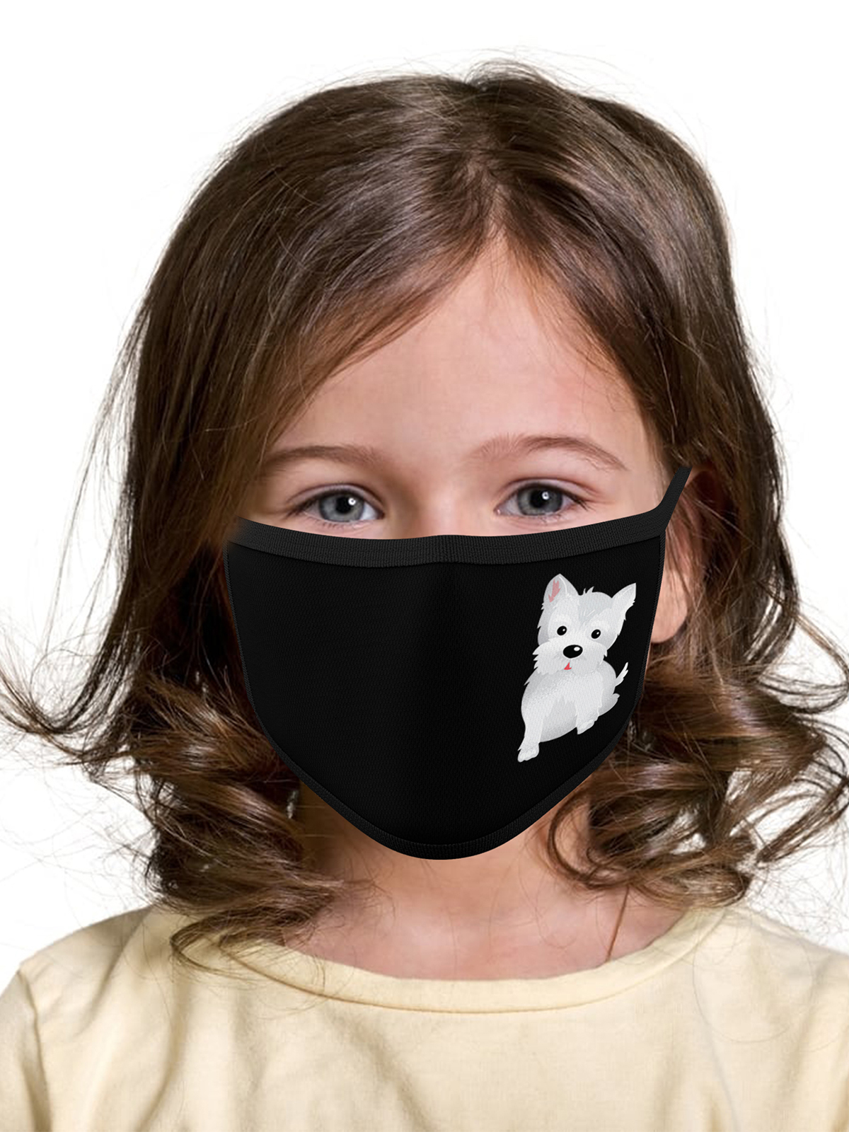 Awkward Styles Cute Dog Face Mask Kids Reusable Face Masks Washable