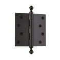 thumbnail image 4 of Grandeur 809002 Solid Brass 4 X 4" Plain Bearing Square Corner Mortise Door Hinge - Brass, 4 of 7