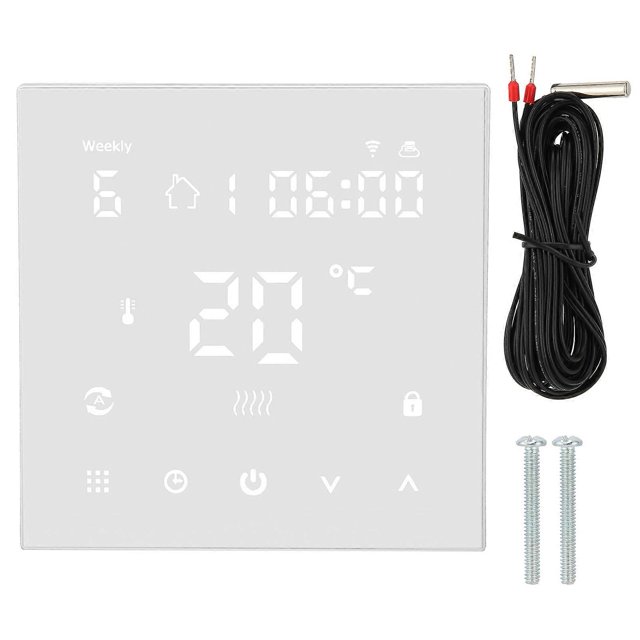 Termostato inteligente Yashi 16 A Controlador de temperatura remoto CA 90240 V