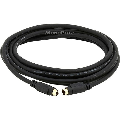 Monoprice 102896 3-Feet S-Video Male to Male Cable