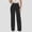 hwj# Black140, variant on Huowey Yoga Pants Women Bell Bottoms Fashion Solid Solid Slim Fit Stretch Leggings High Waist Tummy Control Bootcut Bell Bottom Comfy Flared Gym Workout Trousers,Black,L