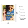 thumbnail image 2 of Out of The Past - Starring Robert Mitchum & Jane Greer - Vintage Film Movie Poster by William Rose c.1947 - Fine Art Matte Paper Print (Unframed) 20x26in, 2 of 4