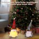 thumbnail image 5 of 2 Pieces Christmas Gnome Figures, Led Gnome Handmade With Pointed Hat Bd, 5 of 5