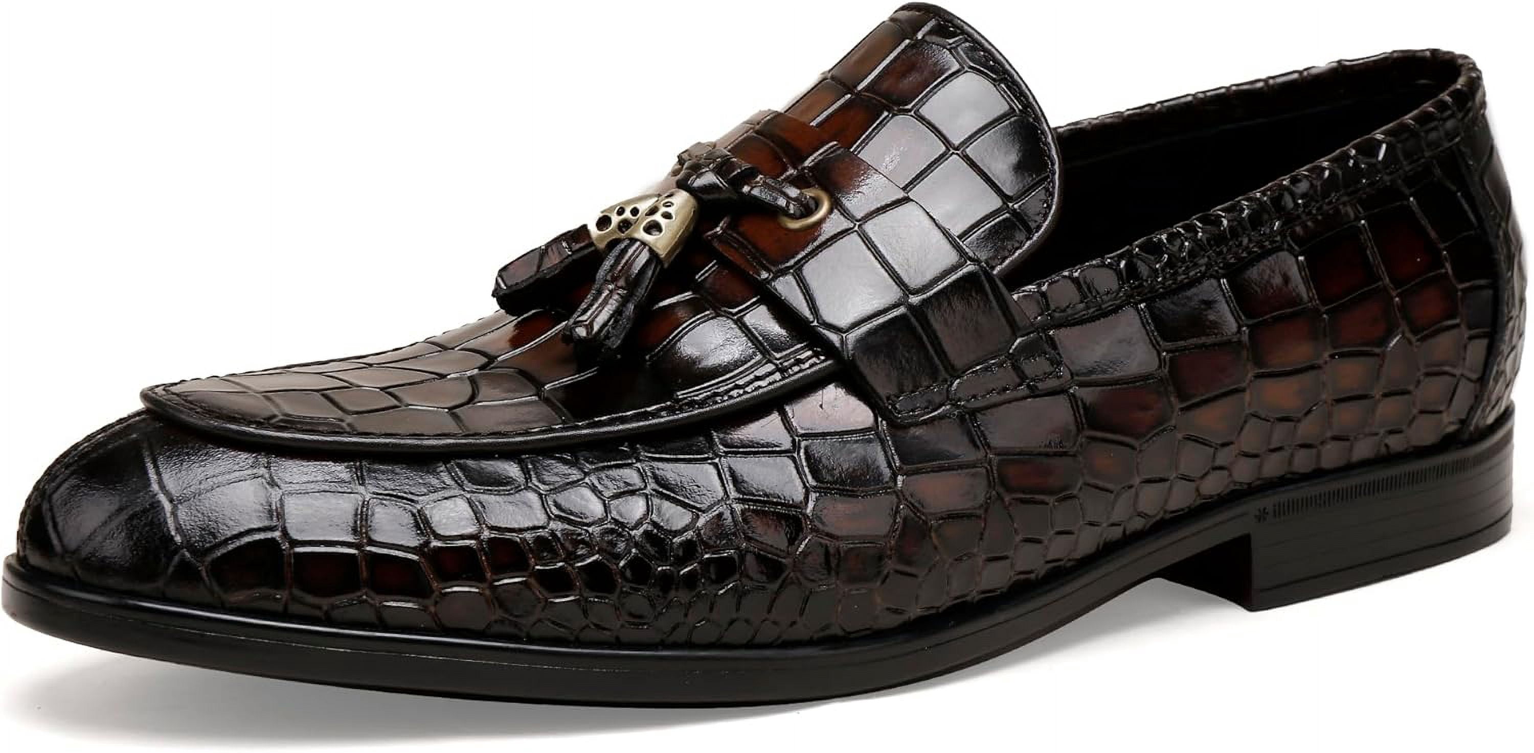 GOLDEN COXES FAMILY Leather Tassels Shoes for Mens, Classic  display picture 1