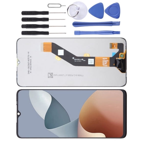 LCD Display Full Assembly LCD Digitizer LCD Screen Touch Display Digitizer for Cellphone Replacement Part with Tool