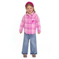 thumbnail image 4 of Barbie Toddler Girls Shacket, Sizes 12 Months - 5T, 4 of 9