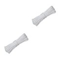 thumbnail image 4 of Electronicheart White Lightweight And Portable Folding Clothesline Convenient And Space-Saving Save Space Rope 2Set, 4 of 6