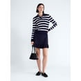 thumbnail image 2 of Free Assembly Women's and Women's Plus Polo Sweater with Long Sleeves, Lightweight, Sizes XS-4X, 2 of 5