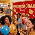 thumbnail image 4 of Graduation Decorations 2026 Set Congrats Grad Decor Set With Banner Porch Sign Hanging Honeycomb Centerpieces For Grad Decorations, 4 of 7