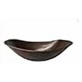 thumbnail image 3 of SimplyCopper 17" Oval Copper Sleigh Bath Sink Perfect for Barrel Installation, 3 of 4