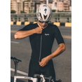 thumbnail image 2 of Verano 2024 Nueva camiseta de ciclismo para hombre, de alta calidad, color negro, manga corta, transpirable, de secado rápido, ropa para ciclismo en el Reino Unido, 2 of 5
