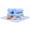 4pcs-blue, variant on Guinea Pig Fleece Cage Liners, 4 Pack Washable Chenille Bedding Mats, Soft Absorbent Reusable Pee Pads with Non-Slip Backing for Rabbits, Hamsters, Chinchillas, Small Pets