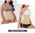thumbnail image 3 of POP CLOSETS Corsets for Women Waist Trainer Zipper Vest Sports Girdle Tummy Control Body Shaper Workout Tank Top with Straps, 3 of 7
