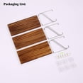 thumbnail image 3 of Floating Shelves for Wall Decor 14"x6" 3-Tier, No-Drill Natural Pine Wood Shelf for Projector Mount , Router, Modem, Cable Box,Xbox,mac-mini2024,Switch,Game Controller, for Living Room,Bedroom,Office, 3 of 11
