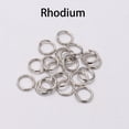 thumbnail image 4 of 200 Unids/bag3 4 5 6 7 8 10 12 14 16 18 20 mm Anillos De Salto Abiertos Plata/Oro/Bronce Split Conectores Para Bricolaje Joyería Búsqueda A Granel, 4 of 4