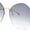 Gold - Smoke, variant on Womens Oversized Metal Frame Rimless Butterfly Glam Sunglasses Gold - Smoke