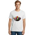 thumbnail image 2 of Colorful-Easter-Eggs Mens Graphic Tee, 100% Cotton, Casual Summer Wear-BAA388, 2 of 2