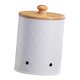 thumbnail image 1 of Contenedores de almacenamiento de alimentos, botes de cocina para decoración de granja, despensa y cocina. Blanco Pequeño, 1 of 9