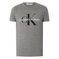 thumbnail image 6 of Calvin Klein Jeans Core Monologo Slim T-Shirt, Grey, 6 of 6