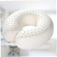 thumbnail image 5 of 1Pc Natural Latex Neck Pillow Neck Pillow U Shaped Neck Pillow Case White Throw Pillows for Bed Plane Pillow, 5 of 5