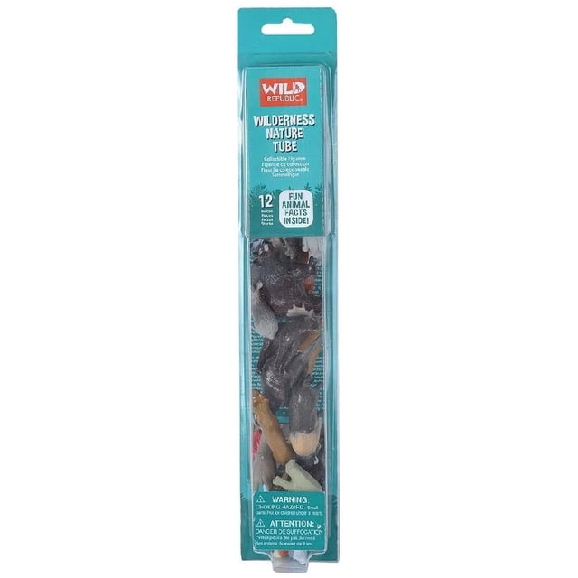 Set de Figuras Wild Republic Nature Tubes Norteamerican