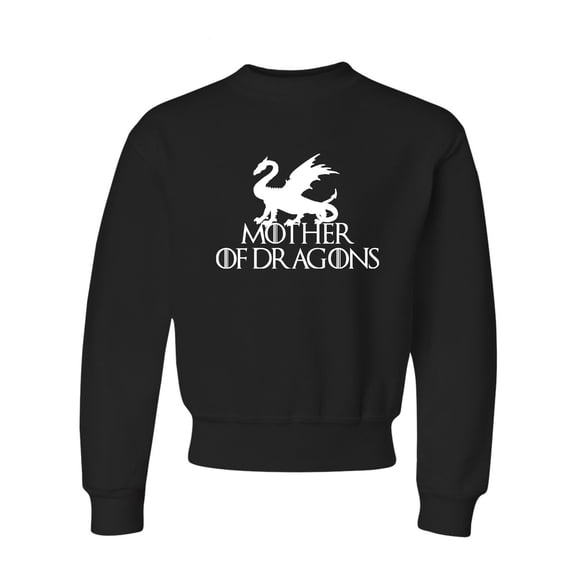 Youth Mother Of Dragons Crewneck Sweatshirt
