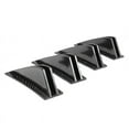 thumbnail image 2 of Universal 4Pcs/Set Car Rear Bumper Diffuser Spoiler ABS Anti-Collision Rear Bumper Lip Diffuser A, 2 of 6