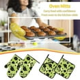 thumbnail image 6 of ZICANCN Oven Mitts and Pot Holders Sets, Flower Art\r\nFloral Bouquet Baking Sets Kitchen Heat Resistant 4 Pieces, 6 of 8