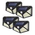 thumbnail image 1 of Outdoor Solar Lights 4 Pack Lighting Angle Upgrade Solar Wall Light, 1 of 5