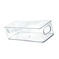 thumbnail image 3 of Refrigerator Storage Box Clear Kitchen Cabinet Drawer PET Egg Food Organizer Fruit Fresh-keeping Container  3Pcs Set, 3 of 10
