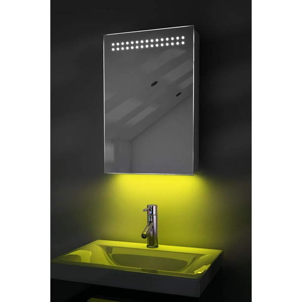 Ambient Demist Bathroom Mirror Cabinet With Sensor ...