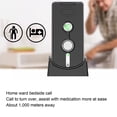 thumbnail image 5 of M Buder 2 Way Voice Intercom System for Home Elderly Care, Voice Activated Hands-Free Wireless Pager Communication, 3280ft/1000m Range, Black, 4.57 inches / 11.6 cm, 5 of 9